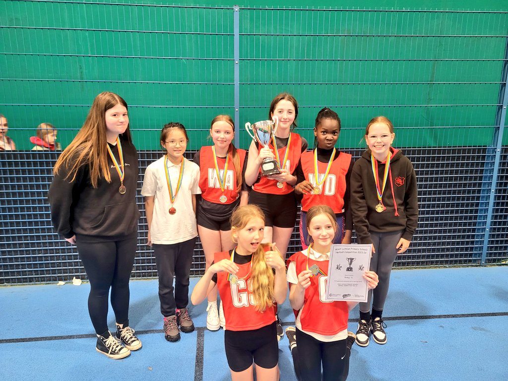 Active Schs Bathgate (@actives_bgate) on Twitter photo Well done to the 12 primary schools and 120 pupils who took part in todays West Lothian Primary Netball Competition. Special memtion to our medal winners
🥇<a href="/ParkheadS/">ParkheadPrimarySchool</a>
🥈<a href="/Carmondean_ps/">Carmondean PS</a>
🥉<a href="/stmaryspolbeth/">St Mary's Polbeth</a>
<a href="/ActiveWL/">Active West Lothian</a> Well done to the 12 primary schools and 120 pupils who took part in todays West Lothian Primary Netball Competition. Special memtion to our medal winners
🥇<a href="/ParkheadS/">ParkheadPrimarySchool</a>
🥈<a href="/Carmondean_ps/">Carmondean PS</a>
🥉<a href="/stmaryspolbeth/">St Mary's Polbeth</a>
<a href="/ActiveWL/">Active West Lothian</a>