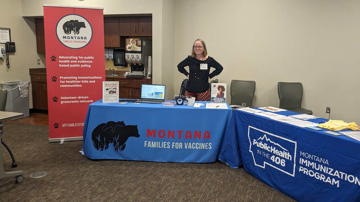 We had a great time in Kalispell talking with healthcare providers about increasing MT immunization rates for safer, healthier communities.