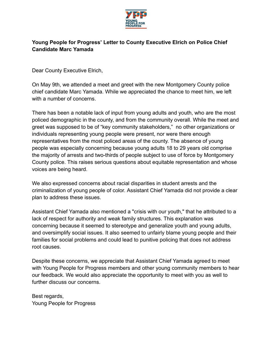 Young People for Progress tweet media