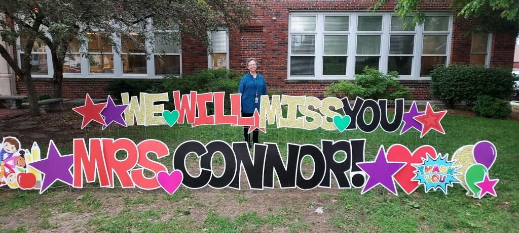 She is simply the best of the best!  Happy Retirement Mrs. Connor!
#OnceAWlidcatAlwaysAWildcat 🎶