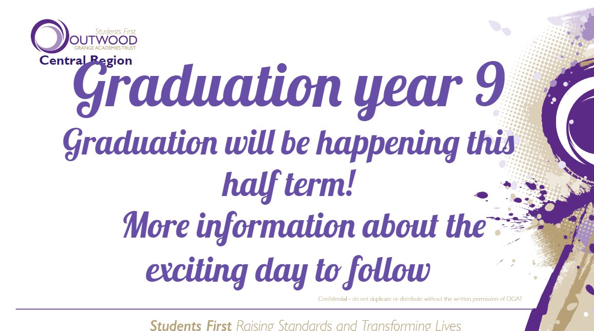Year 9 Graduation celebrations will be taking place in July. SLetters will be sent home with students confirming the dates and times of the amazing celebrations. #Graduation #ItsWhoIAm