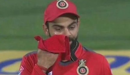 startup idea: release a water absorbent handkerchief to soak a bucket full of tears #RCBvsRR