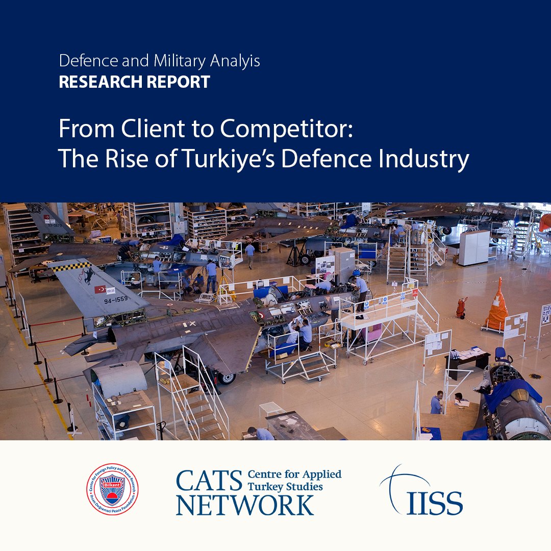 'Turkish decision-makers have come to understand that absolute autonomy is practically unattainable.' Research paper by Sıtkı Egeli, @SerhatGuvenc, @orko_8, @ckurc, produced as part of a joint project @cfppr & the IISS, supported by @CATS_Network. ➡ go.iiss.org/3Qs3Rpy