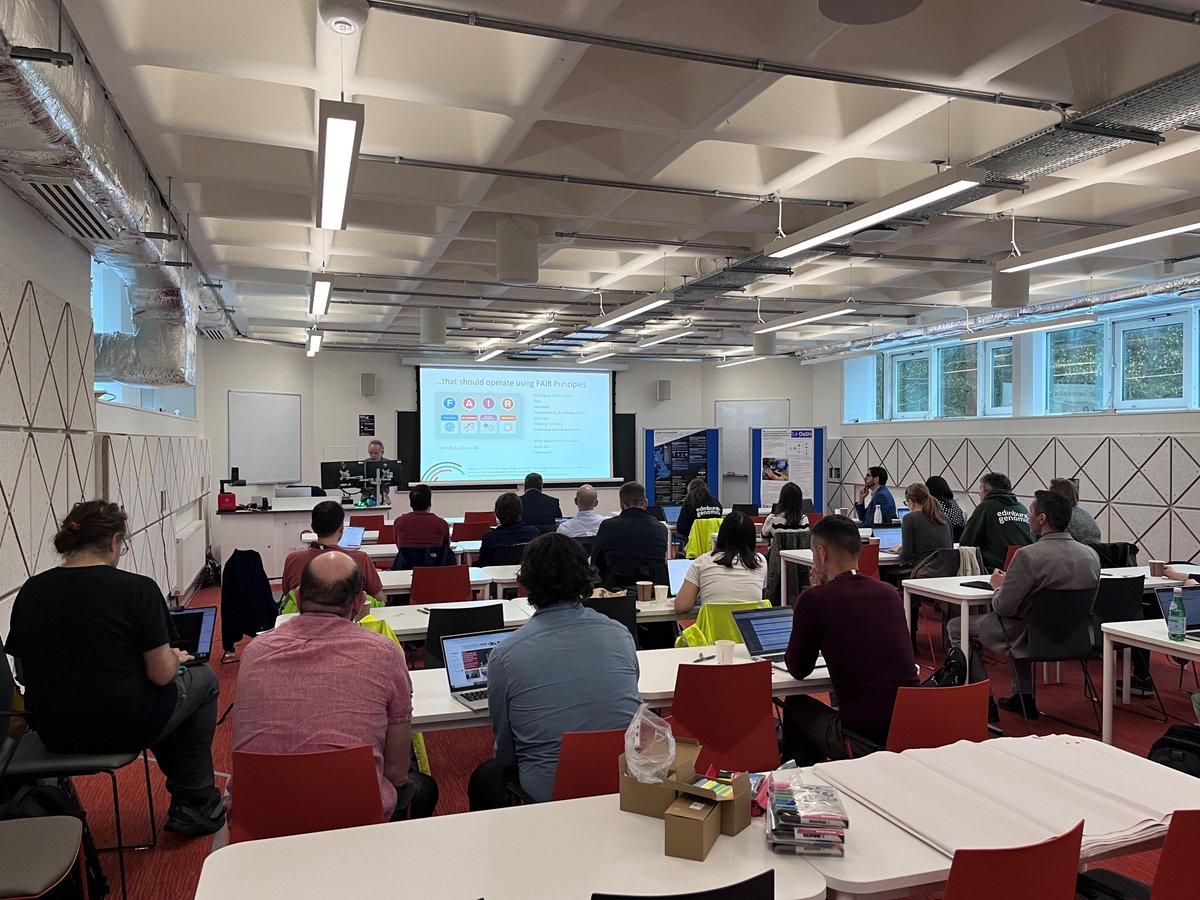 Thank you @edgenomics, @edinburghuni, @dundeeuni and others for the taking the time to join our workshop today. Excellent discussions on how do we achieve #FAIR and enact #CultureChange in #DataSharing.