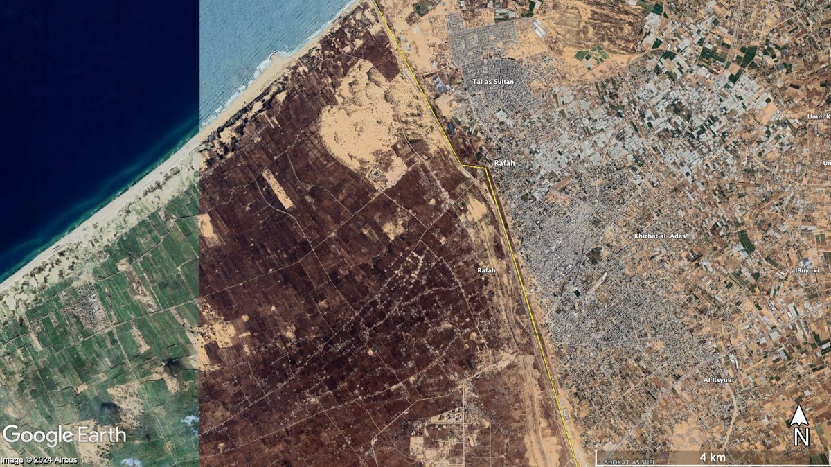 Read our latest blog where our @michael_fradley discusses the continuing issue of open-access #satellite imagery over #Gaza, and the clear discrepancy of availability on @googleearth compared to other parts of the #mena region👇🏻👇🏻👇🏻 eamena.org/article/endang…