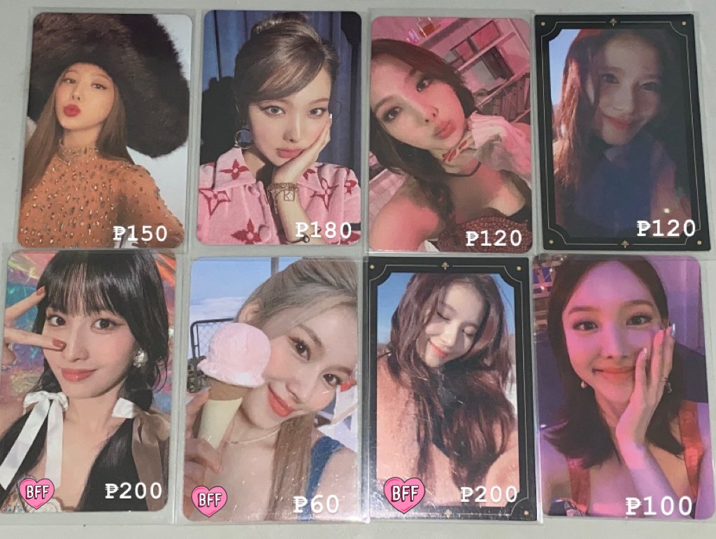 satangcarts's tweet photo. 🧺 #satangsells 
wts lfb twice ph 
twice sana nayeon momo
⠀⤷ ₱ + pf &amp; sf 
PRIO GETTING MORE, TINGI
tyoy pikit 1:1 
barbie 1:1 
ice cream 1:1 
𓏔 payo
𓏔 x sensitive buyer
𓏔 RPBYT https://t.co/iXVZgfbWG2