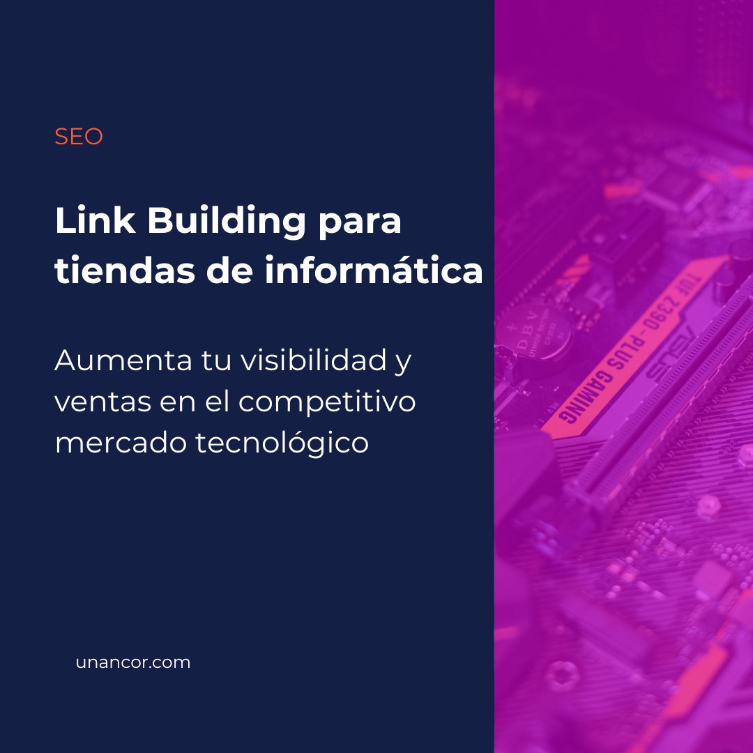 El Link Building es clave para aumentar la presencia y las ventas de tu tienda de informática. Obtener enlaces de sitios relevantes mejora tu credibilidad y posicionamiento 👉 Aprende a crear una estrategia adaptada a tus objetivos en este artículo 🔗
acortar.link/N8N8Zt
