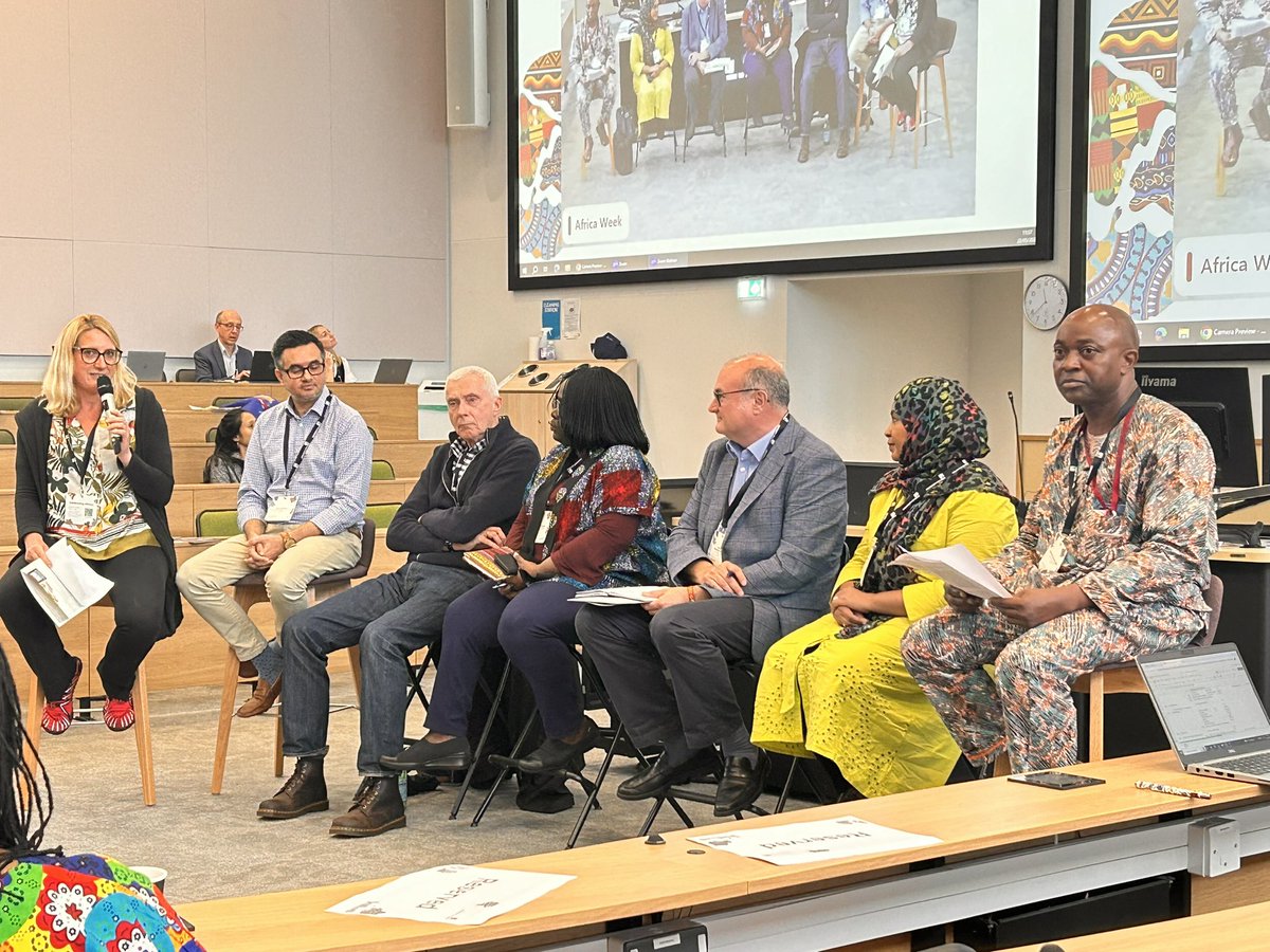 Happening now: The #AfricaWeek at the University of Leeds is on 🔥🙌🏾 Theme : Open Africa, Open World ✅ Reimagining institutions of higher education ✅ Democratizing, knowledge and leadership ✅ What’s next for Education in Africa? ✅ Cinema Africa ✅ Celebrating Africa
