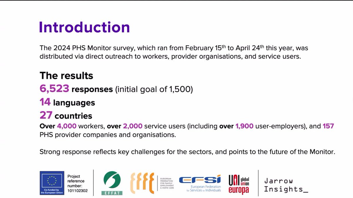 #22maggio Anche la #FisascatCisl partecipa on line alla presentazione del #PHSEmploymentMonitor, il più grande sondaggio europeo sulle condizioni di lavoro nel settore della #cura e dell’#assistenza a domicilio realizzato dalle federazioni europee @EFFAT_org #EFFE @EFSI_EU e