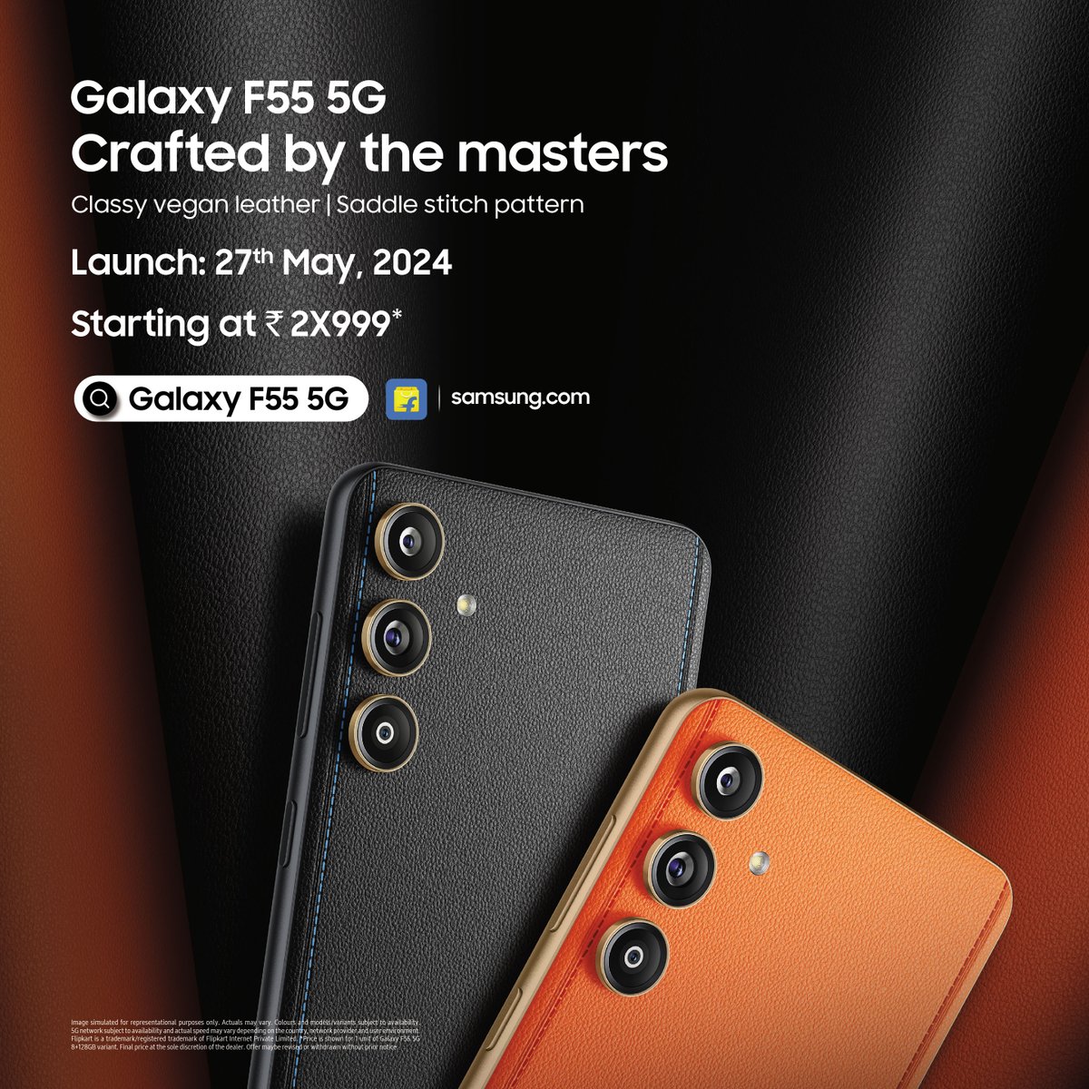 #Giveaway Time!! Giving away 2 #GalaxyF55 To win: 1.⁠ ⁠⁠ ⁠Click here to participate: gleam.io/e1pFY/prasadte… 2.Go to Flipkart #GalaxyF55 page, click on 'Notify Me' and take screenshot 3.⁠ ⁠Post the screenshot in comments with your fav #GalaxyF55 feature Result out soon!