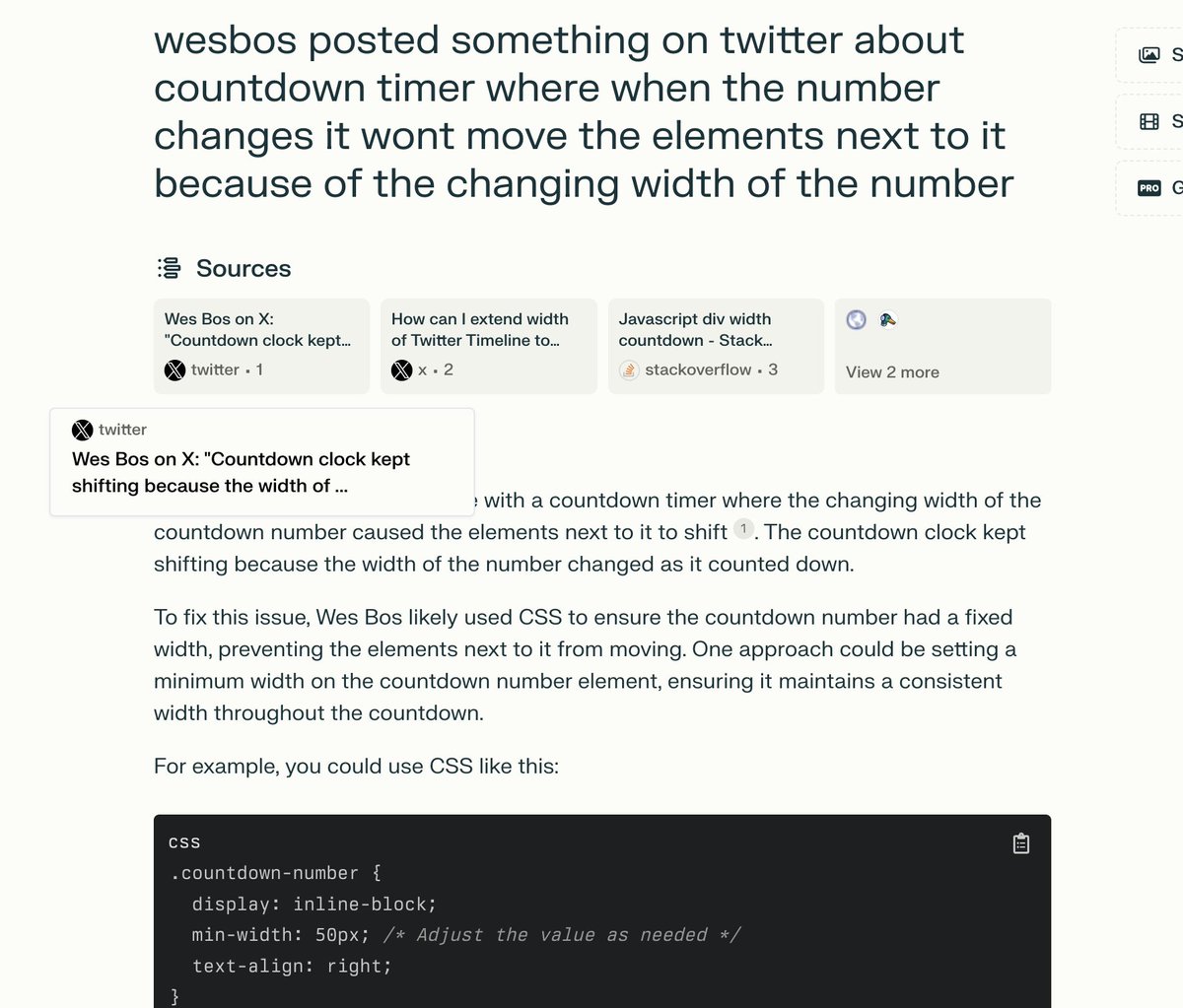 jssnippet's tweet image. This is awesome!!
@wesbos @AravSrinivas