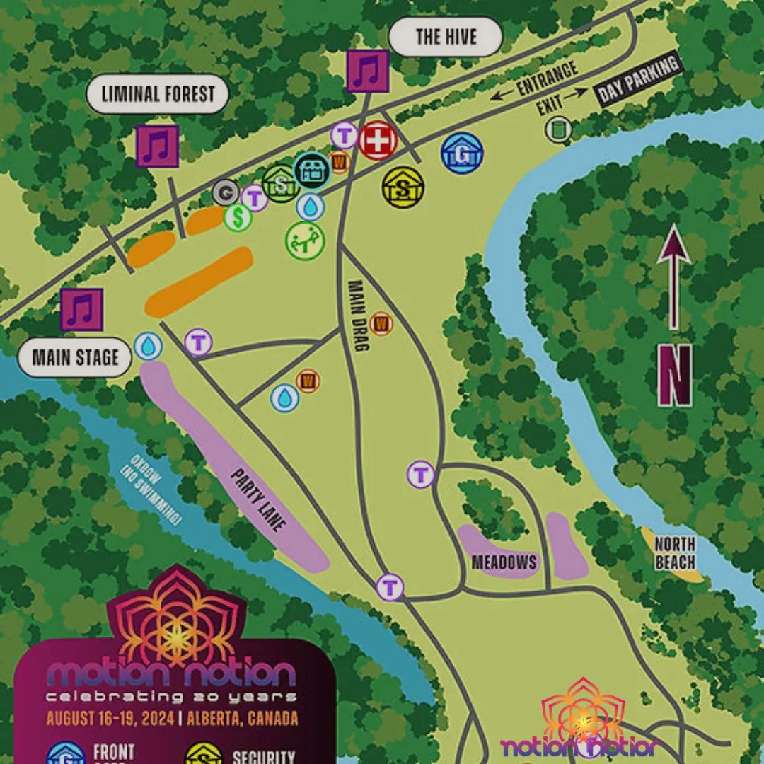 MotionNotion's tweet image. How boujee are you when it comes to your site set up? Full on living room, kitchen, and lounge? Or are you a roll outta the hammock kind of human?

Tickets and Vehicle Passes available through showpass.com/motion-notion-… 👈