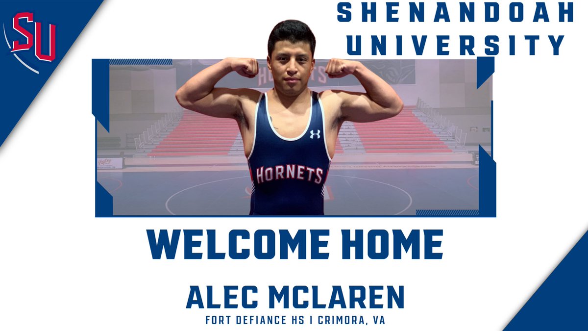 We are very excited Alec McLaren (Fort Defiance High School, VA) has committed to wrestle at Shenandoah University!

Welcome Home Alec!
#GoHornets