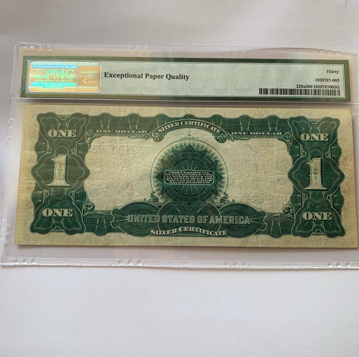 DanWilliamz190's tweet image. The second rarest non star type black eagle to get is the fr 229a this one is graded pmg vf 30 epq ty for looking nfs

facebook.com/groups/7079952…

#federalreservenote #pmgnotes #rare #PMG #silvercertificate #legaltender #banknotes #numismatics #papermoney #scarce #bill #blackeagle