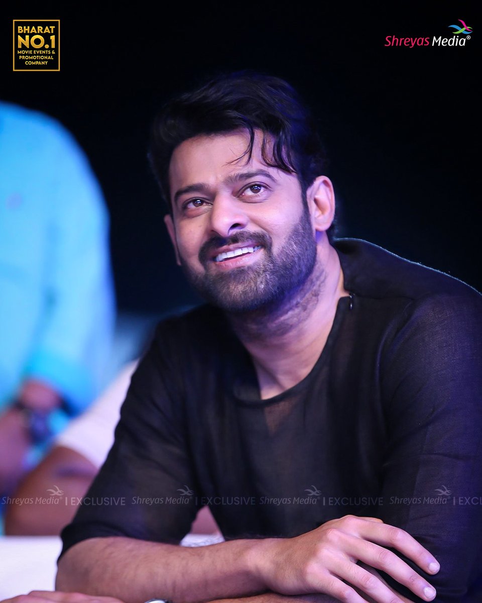 The Rebel charm of Darling #Prabhas always sets our hearts ablaze. 🖤💥 #SaahoPreReleaseEvent #Kalki2898AD #Bujji #Bhairava #ShreyasMedia #ShreyasGroup