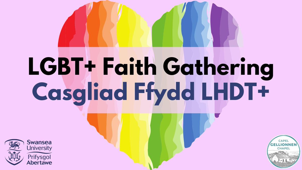 Join us online tomorrow night for our monthly LGBT+ multifaith gathering… LGBT+ Faith Gathering / Casgliad Ffydd LHDT+🏳️‍🌈🏳️‍⚧️❤️ When? Thursday 23rd May 2024 at 7pm. Where? Online What? This month’s theme is 'Faith' Full info: facebook.com/share/DLTG8DiE…