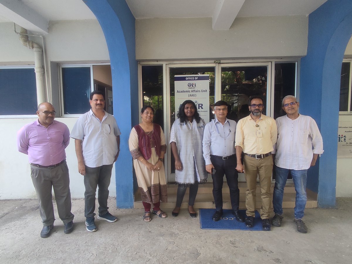 Ms. Mydhili R (Enrolment No. 10BB19A18058) worked with Dr. Sumana Chakravarty, CSIR-IICT has successfully defended her viva-voce examination for the award of Ph.D Degree on May 21, 2024. @CSIR_IND @DrNKalaiselvi @CSIR_NIScPR @AcSIR_India