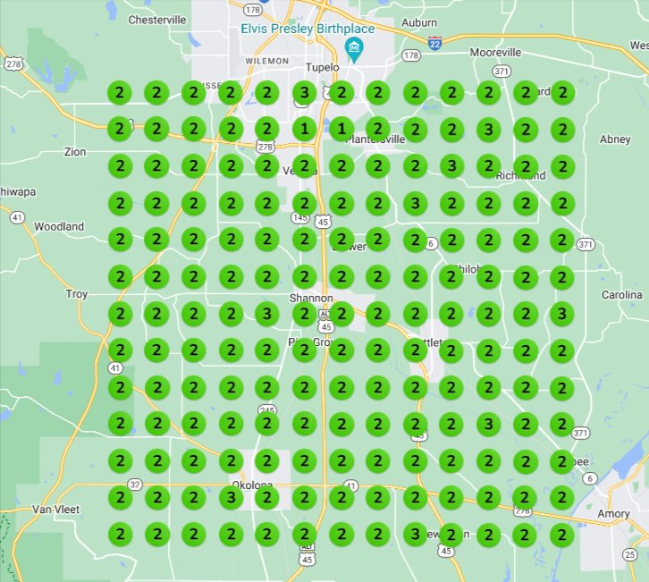 🚛 Impressive results for our Moving company client in Shannon, MS! 

In just 1 month, we've achieved top GMB rankings within a 2.5 km radius.

Curious about our strategy? Send me a direct message. Special discounts available for agency owners on bulk orders! 

 #GMBRanking #SEO