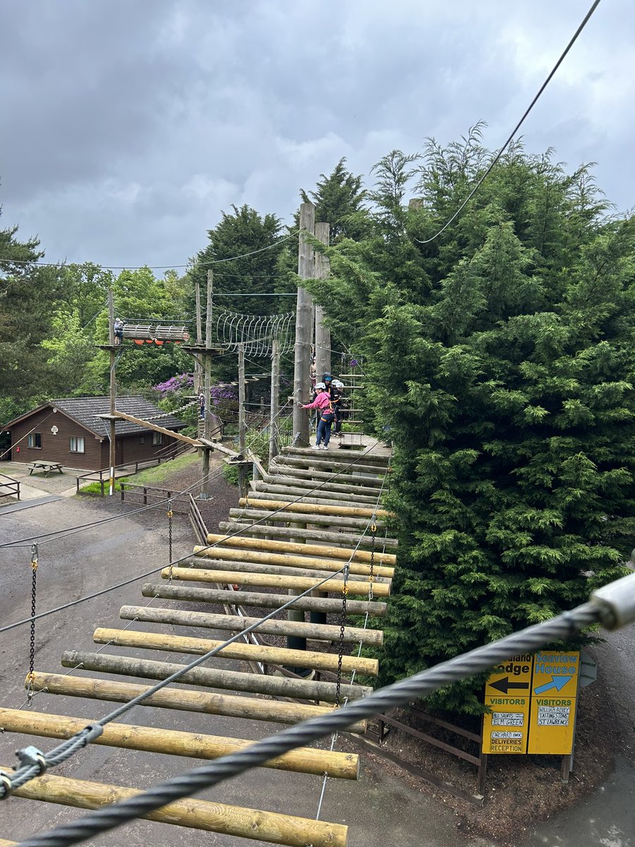 StLawrenceSev's tweet photo. High Ropes. #beechontour https://t.co/PPEgRcO6NT