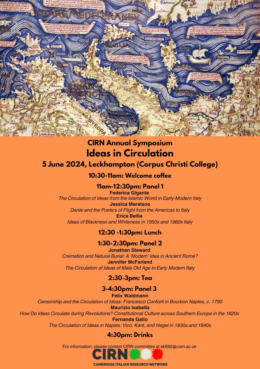 📢The programme of the CIRN Annual Symposium 'Ideas in Circulation' is out!