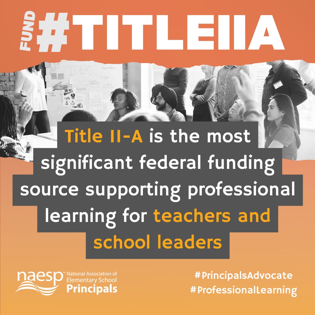 📣 Attention @NAESP community! Help us amplify the importance of education funding. Use our Social Media Press Kit to encourage Congress to increase the FY25 budget for #TitleIIA. Every voice matters. Access the kit here: socialpresskit.com/naesp #PrincipalsAdvocate 📚🍎