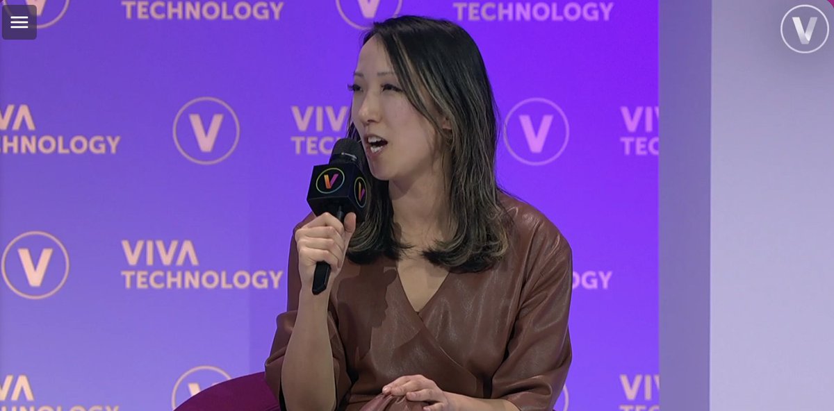 #Vivatech - 🎙️On stage : Clara Shih, Jason Karaian & Nigel Vaz 'AI x Business Transformation' via @VivaTech #IA #Transfonum