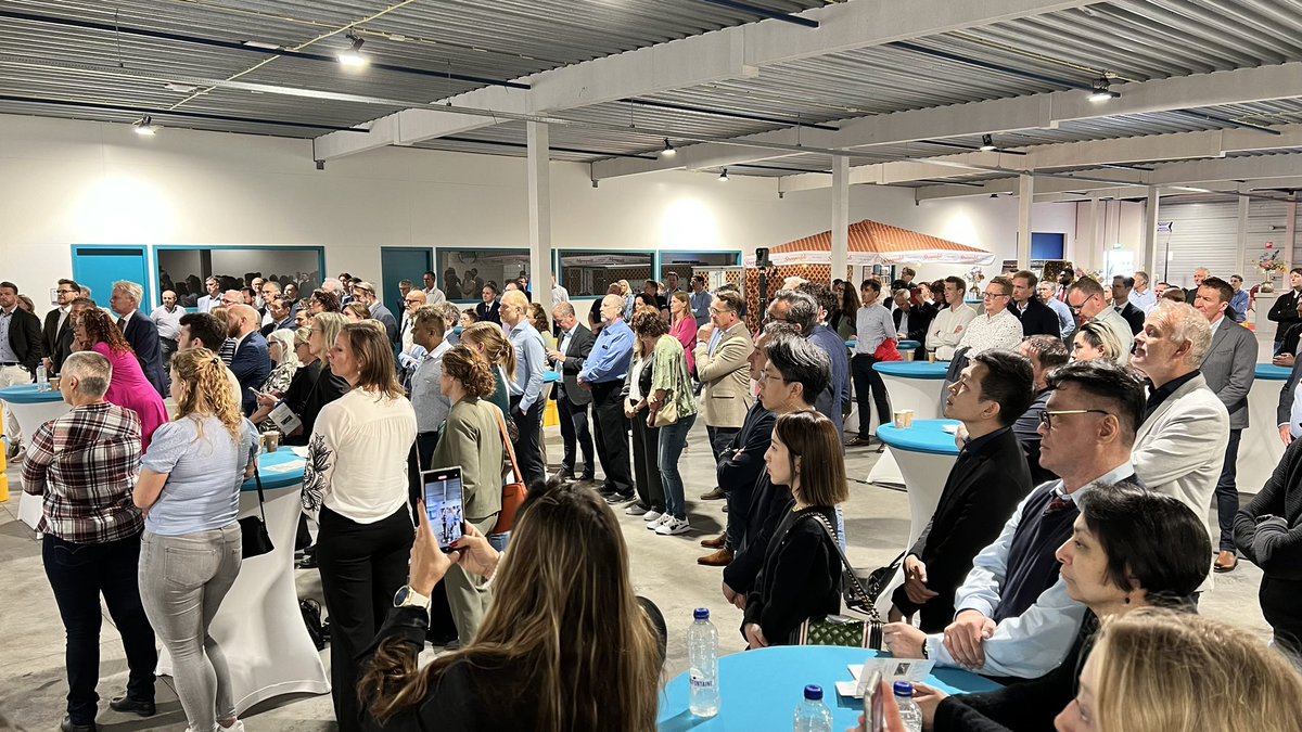 Vandaag was de opening van de eerste vestiging in Europa van NewAge Industries, Inc. in ons mooie Coevorden. Trots om zo’n bedrijf te mogen verwelkomen. Heel veel succes!