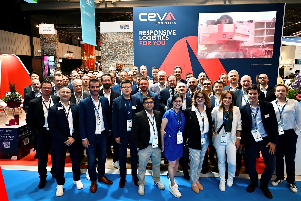 Our Project Logistics experts are happy to meet you on stand 2F10-G11 at @Break_Bulk in Rotterdam! Hear about our expertise and proven capabilities across multiple sectors. #CEVALogistics #ResponsiveLogisticsForYou #BreakbulkEurope #ProjectLogistics #bbeu2024
