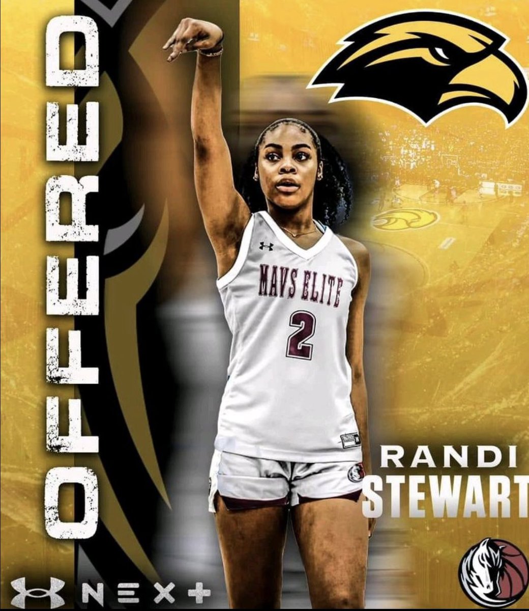 Congratulations to Randi on her offer with @SouthernMissWBB @pd_skillz . Keep grinding!!