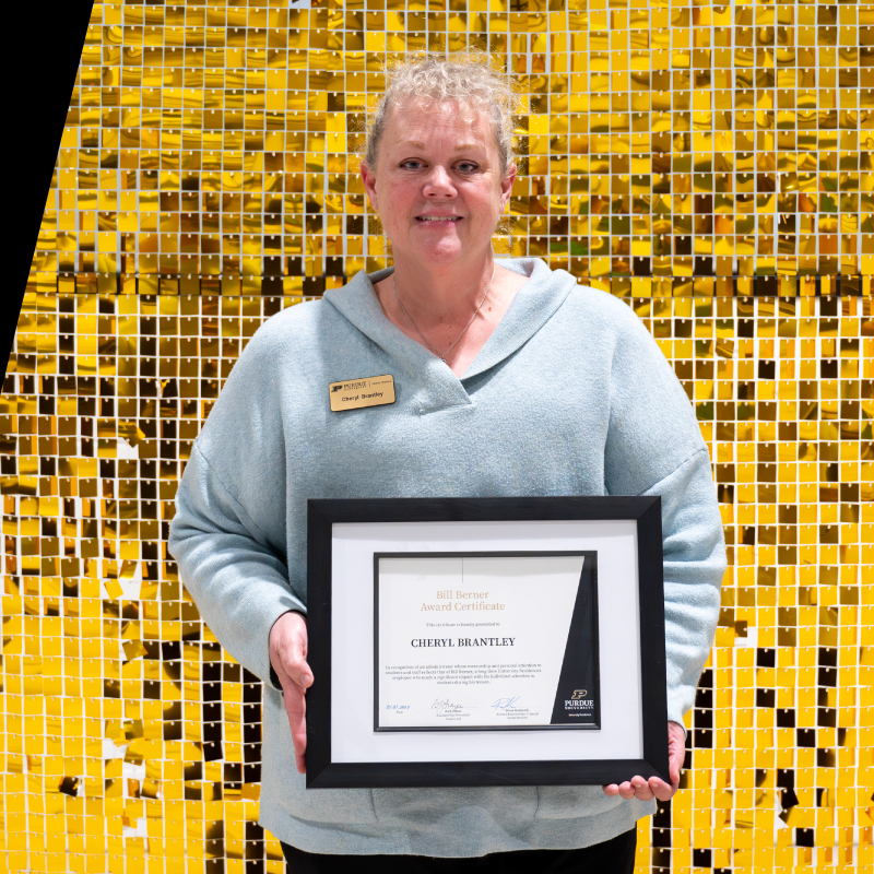 Congratulations to Cheryl Brantley for receiving the Bill Berner Staff Achievement Award! 🥳🏆