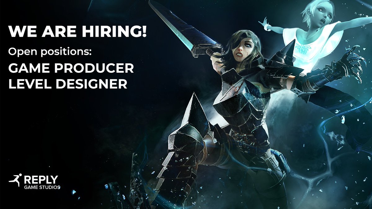 NEW OPEN POSITION - GAME PRODUCER 🔔 If you have what it takes and wish to work with us, you can apply down here! 👇 reply.com/reply-game-stu…