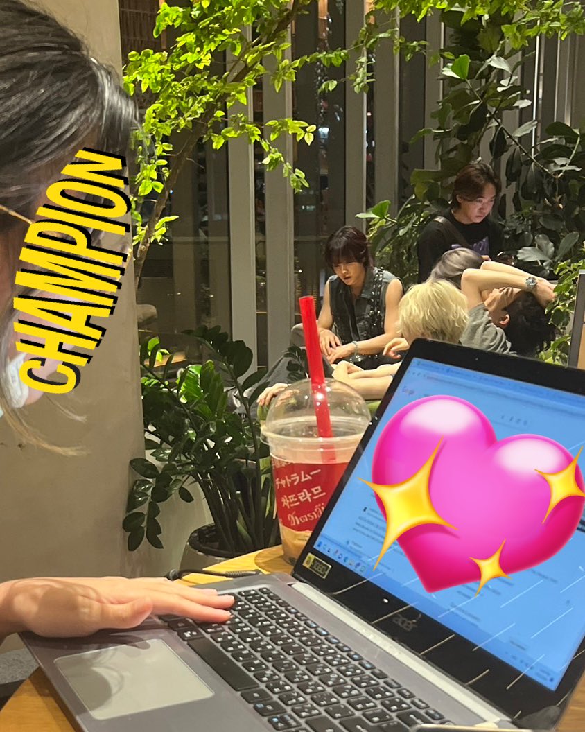 giarene_'s tweet photo. **disclaimer: นั้งอยู่ก่อนแล้ว ไม่ใช่ซาแซง**
ประสบการณ์นั้งทำงานข้างเด็กสมบัติ 

#TREASURE_reboot_in_bangkok #Treasure https://t.co/bG4kGnh69p
