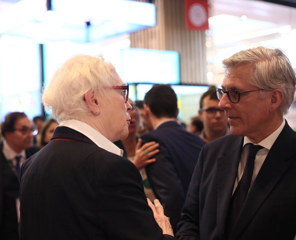 #Santexpo
Merci cher Frédéric Valletoux de votre visite et du soutien renouvelé dont vous témoignez à l'#HAD !