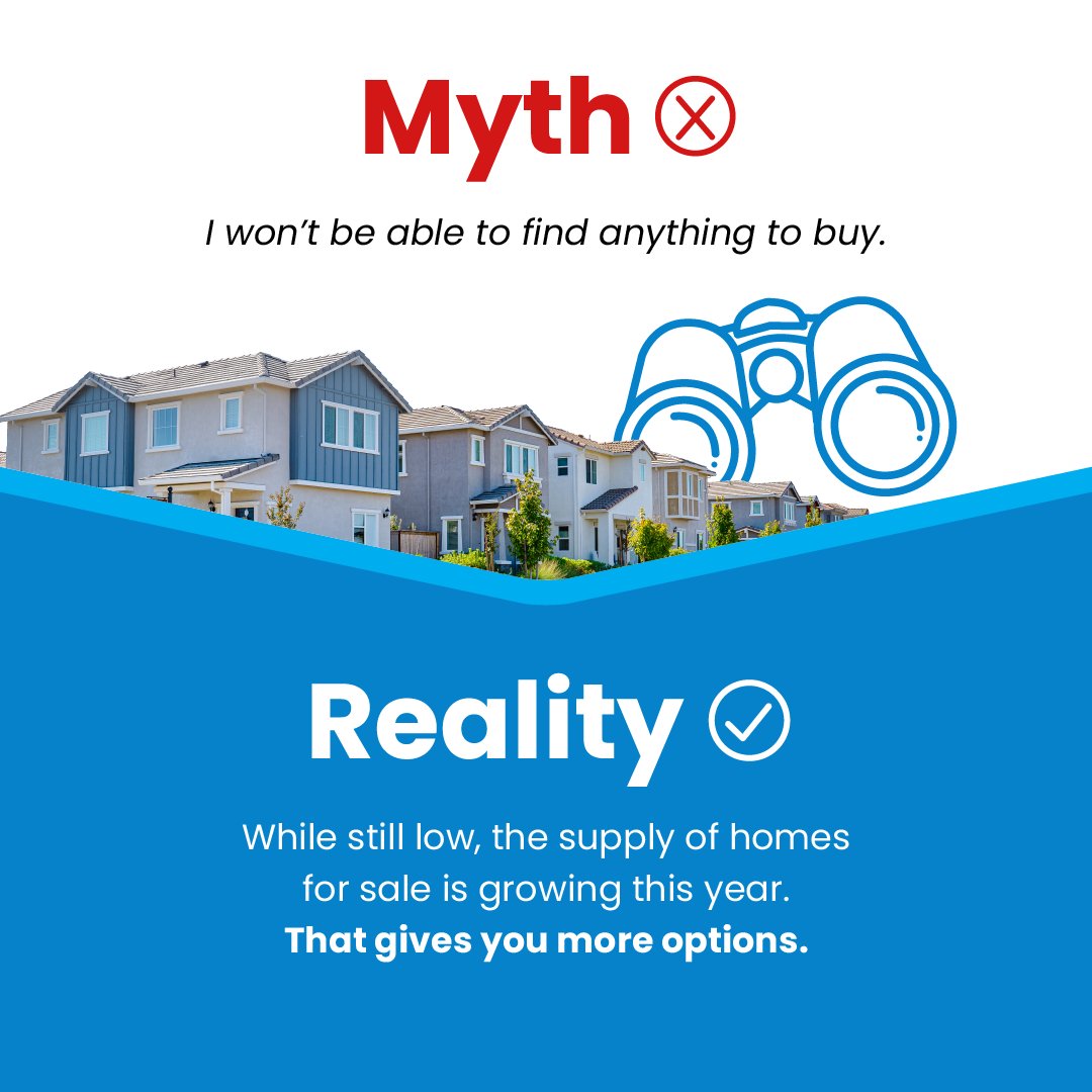 When it comes to the current housing market, there’s a lot of misinformation out there right now. That’s why I’m busting some of the biggest myths and misconceptions in real estate today. Swipe to see. 
#realestateadvice #housingmarketupdate #keepingcurrentmatters