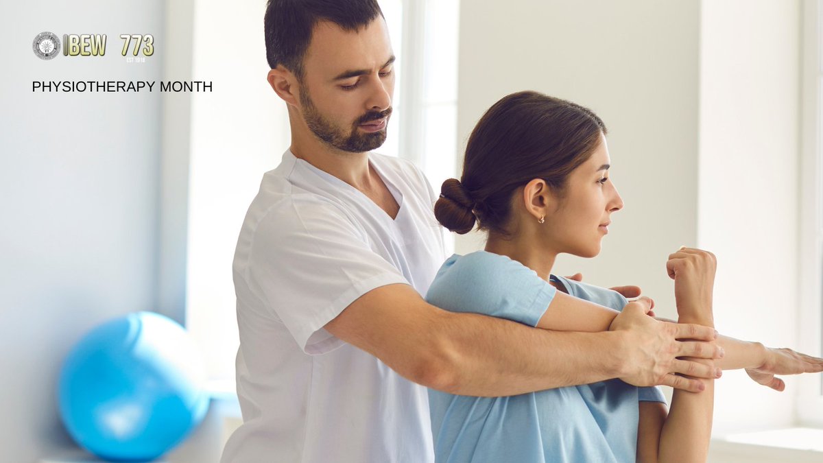 Ibew773's tweet photo. Electrical workers work hard, long hours, standing for long periods with outstretched arms which may require physiotherapy for their pain.

IBEW Membership entitles you to benefits like physiotherapy. 

IBEW 773
admin@ibew773.ca

#IBEW773 #physiotherapymonth https://t.co/frc4iqn9e7