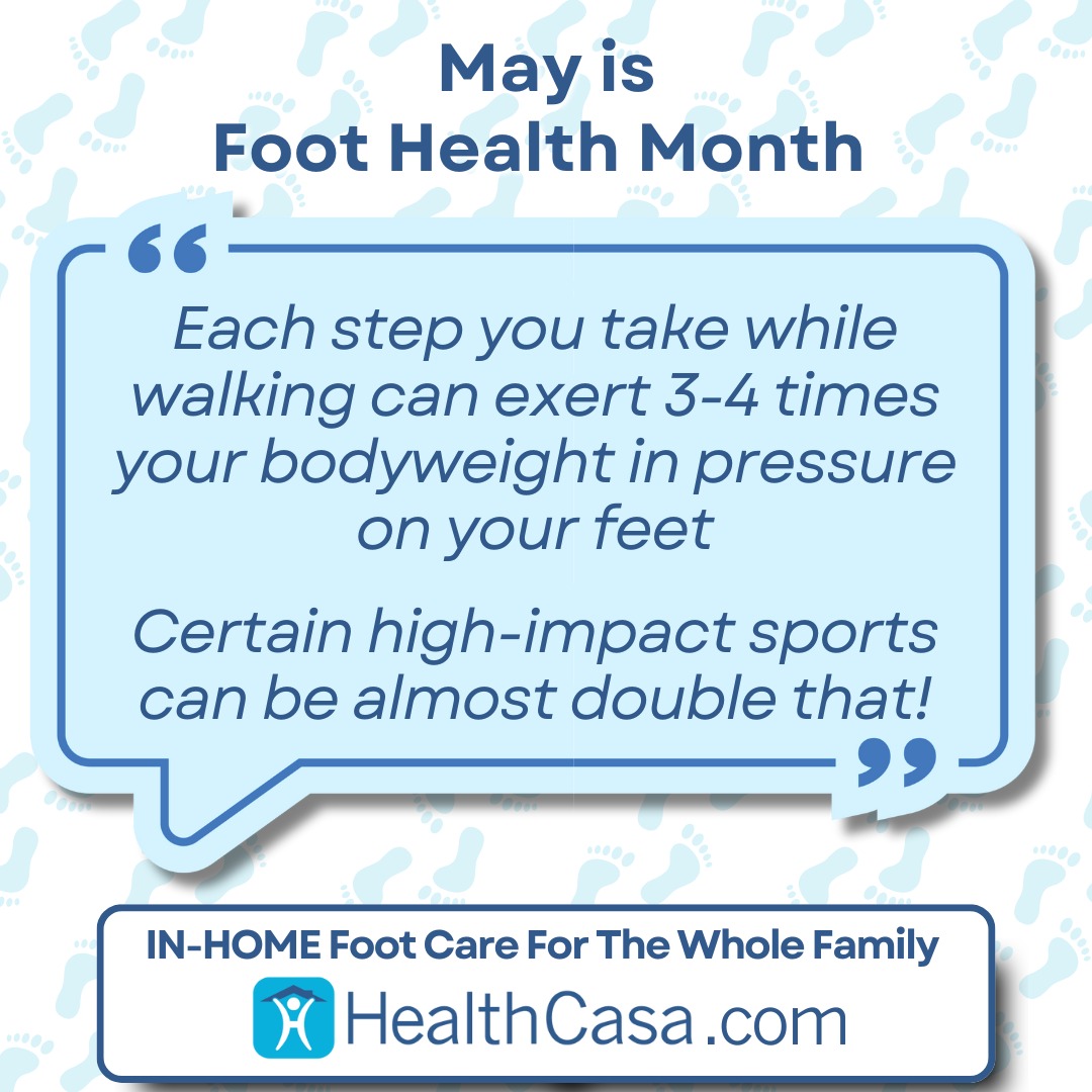 Each step you take while walking can exert 3-4 times your bodyweight in pressure on your feet

Certain high-impact sports can be almost double that!

#foothealth #facts #chiropody #chiropodist #podiatry #podiatrist #footcare #plantarfasciitis #orthotics #flatfeet #foot #footpain