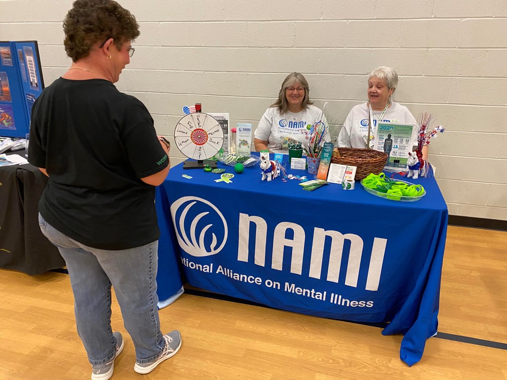 namichsarea's tweet photo. Eileen Conley and Mary Carr at Waccamaw Center for Mental Health as we raise awareness and support for Mental Health Awareness Month.

Together, we can make a difference!

#NAMI #NAMICHSAREA #SelfCare #MentalHealthMatters
#mentalhealthawareness https://t.co/dNWMzL9yhR