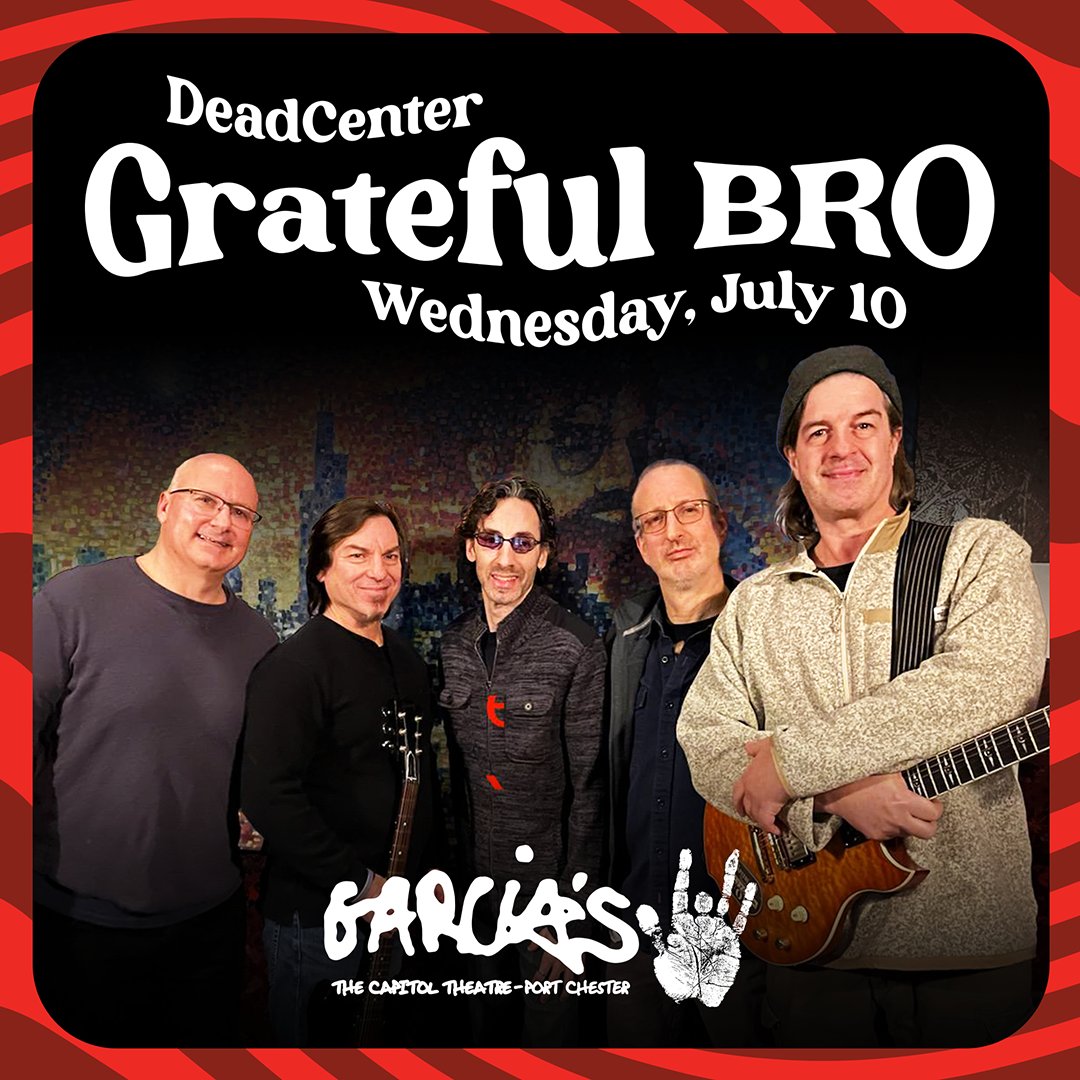 ⚡ ON SALE NOW! ⚡ Grateful BRO shreds a night of GD tunes on WED, JUL 10! Grab your tickets 🎫 now-->> brnw.ch/21wK1JB