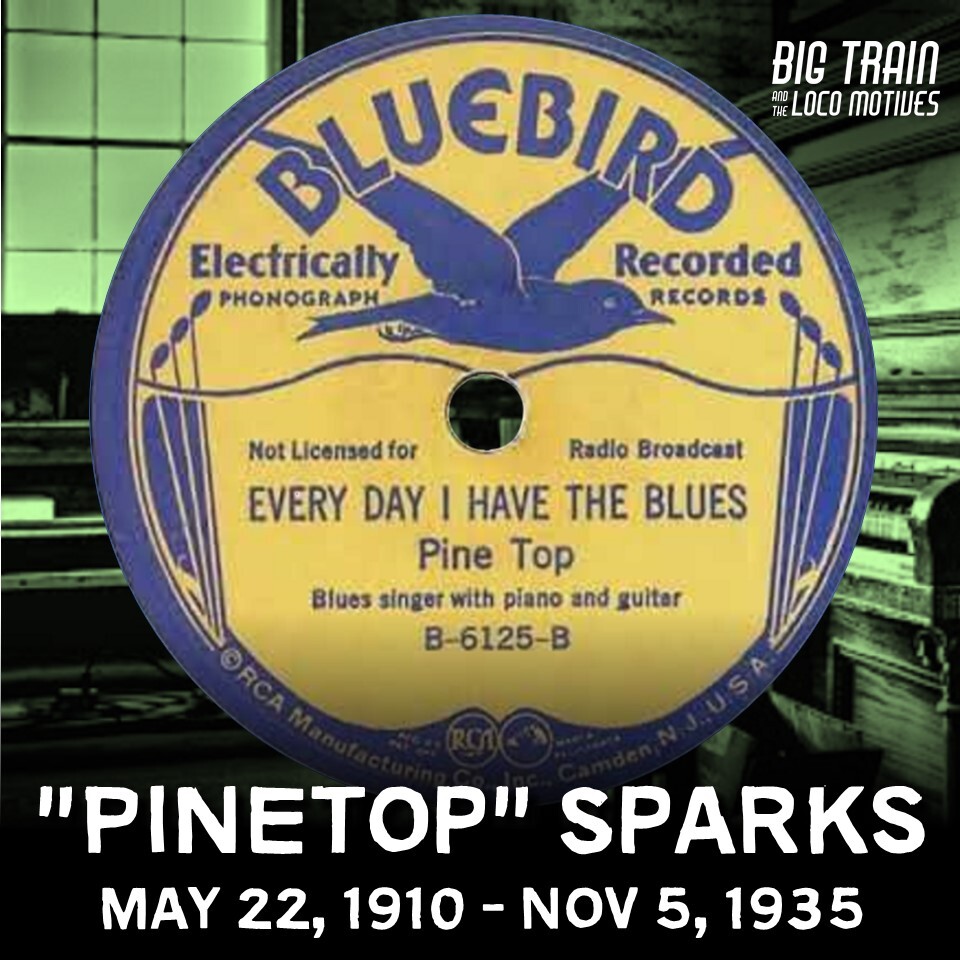 HEY LOCO FANS – Blues pianist Aaron 'Pinetop' Sparks was born May 22, 1910 in Corona, Mississippi and was active in St. Louis in the early 1930s. #Blues #BluesMusic #BluesSongs #BigTrainBlues #BluesHistory #StLouis #StLouisBlues #Pinetop