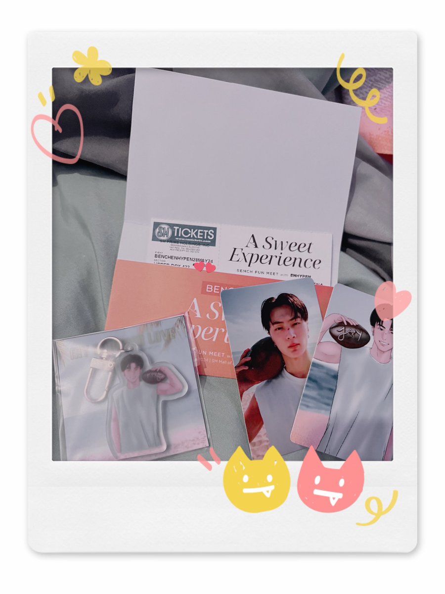 verytish's tweet photo. : ̗̀➛ #MailFromLane 💌

jay braso finally came home ! thank you so much, @jaymazinglyf 💗 thank u rin po sa freebie na ticket /j 😋 https://t.co/6LG1BZaT1W