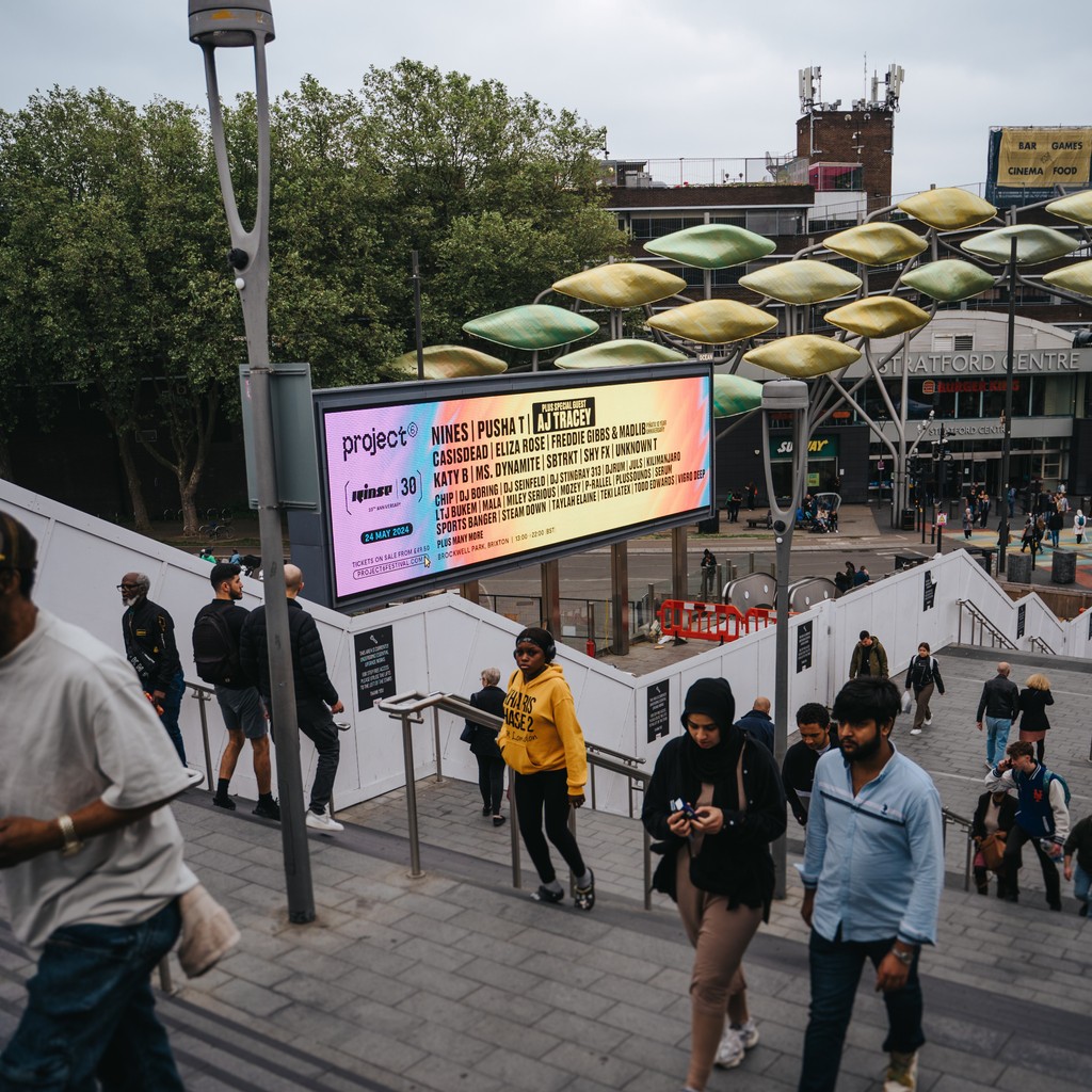 BIG BILLBOARD SETTINGS, WHO SPOTTED THESE AROUND LONDON? 👀 This Friday we're in the dance, you ready? ⚡️ 1 day, 100+ artists, 8 stages, 45+ food traders and so much more [TICKET LINK IN BIO] #Project62024