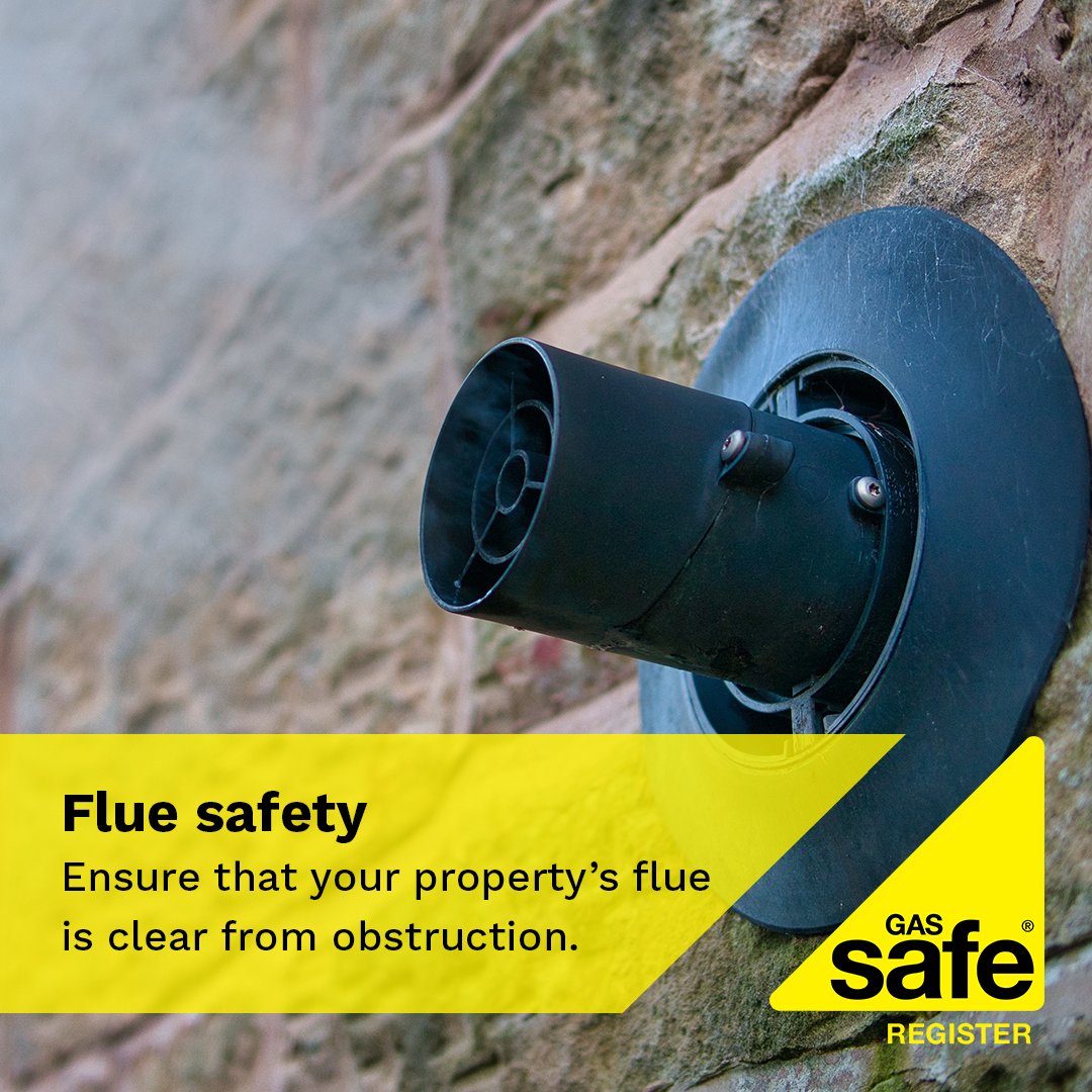 GasSafeRegister's tweet image. Flues are essential for your boiler to function correctly and keep you safe, so it&apos;s vital to ensure your property&apos;s flue is clear from any obstruction. Visit bit.ly/HomeGasSafety for tips on staying gas safe at home. #GasSafe #SpringSafety