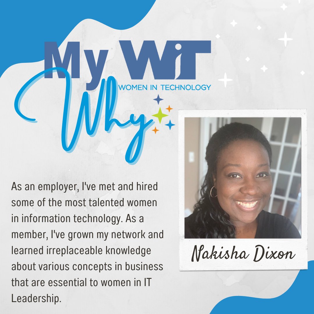 For this #WhyWITWednesday- learn about Nakisha Dixon, founder and president of The DixonHR Foundation, a nonprofit organization empowering college students and early career professionals through sponsorship, mentorship, and coaching!