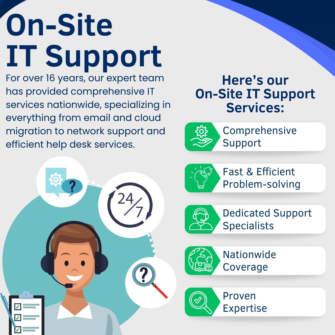 🛠️ On-site and on the mark! Our IT support team is just a call away, ready to tackle your tech troubles directly at your workspace. No issue too big, no query too small! 🌟 #TechSupport #OnSiteIT #ProblemSolved

Visit Here: nettology.net/services/on-si…