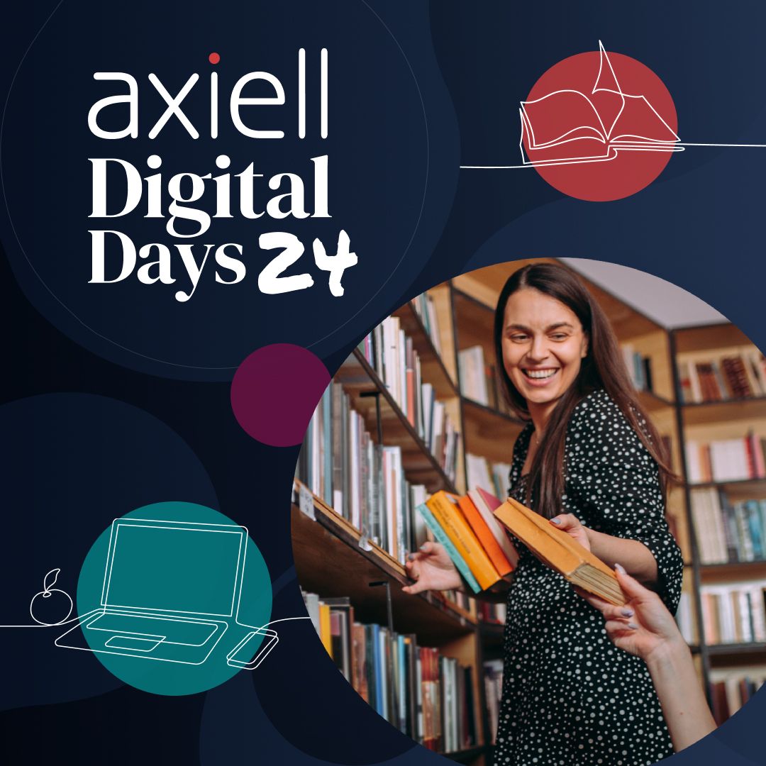 Register now for Axiell Digital Days, our free online event. Premieres 11 June. 

We'll be discussing the future of library tech. You'll also hear from Susanna Barnes of LB Lambeth Libraries on a project that will see titles discoverable on Google Books.

axiell.com/digital-days-2…