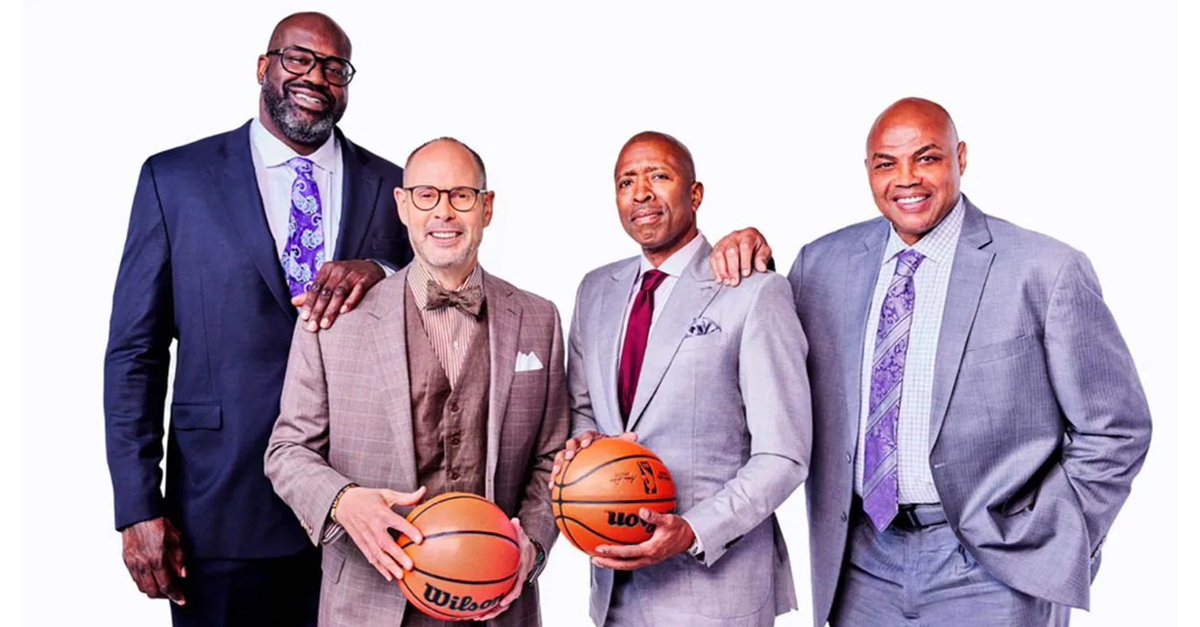 BREAKING: The 2024-2025 NBA season will mark the final run for TNT's 'INSIDE THE NBA' featuring Shaquille O’Neal, Ernie Johnson, Kenny Smith, and Charles Barkley, per @screentime