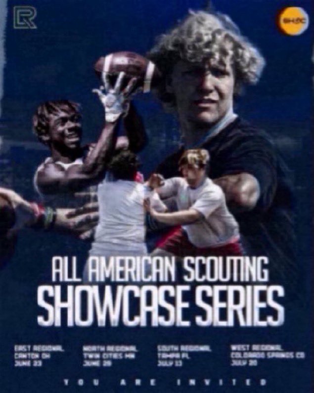 Arion “Big O “Stuckey (@arionstuckey75) on Twitter photo Blessed to receive a invitation to the All American Scouting Showcase Series, god plan is bigger than your own
🙏🏾 <a href="/On3sports/">On3</a> @LRscout <a href="/LRAAChamp/">All American Championship</a> <a href="/GaryGivensJr4/">Gary Givens Jr.</a>
<a href="/ShocVisors/">SHOCVisors</a>
<a href="/KeeshawnWestley/">Keeshawn Westley</a>
<a href="/Penny03708838/">Penny</a> Blessed to receive a invitation to the All American Scouting Showcase Series, god plan is bigger than your own
🙏🏾 <a href="/On3sports/">On3</a> @LRscout <a href="/LRAAChamp/">All American Championship</a> <a href="/GaryGivensJr4/">Gary Givens Jr.</a>
<a href="/ShocVisors/">SHOCVisors</a>
<a href="/KeeshawnWestley/">Keeshawn Westley</a>
<a href="/Penny03708838/">Penny</a>