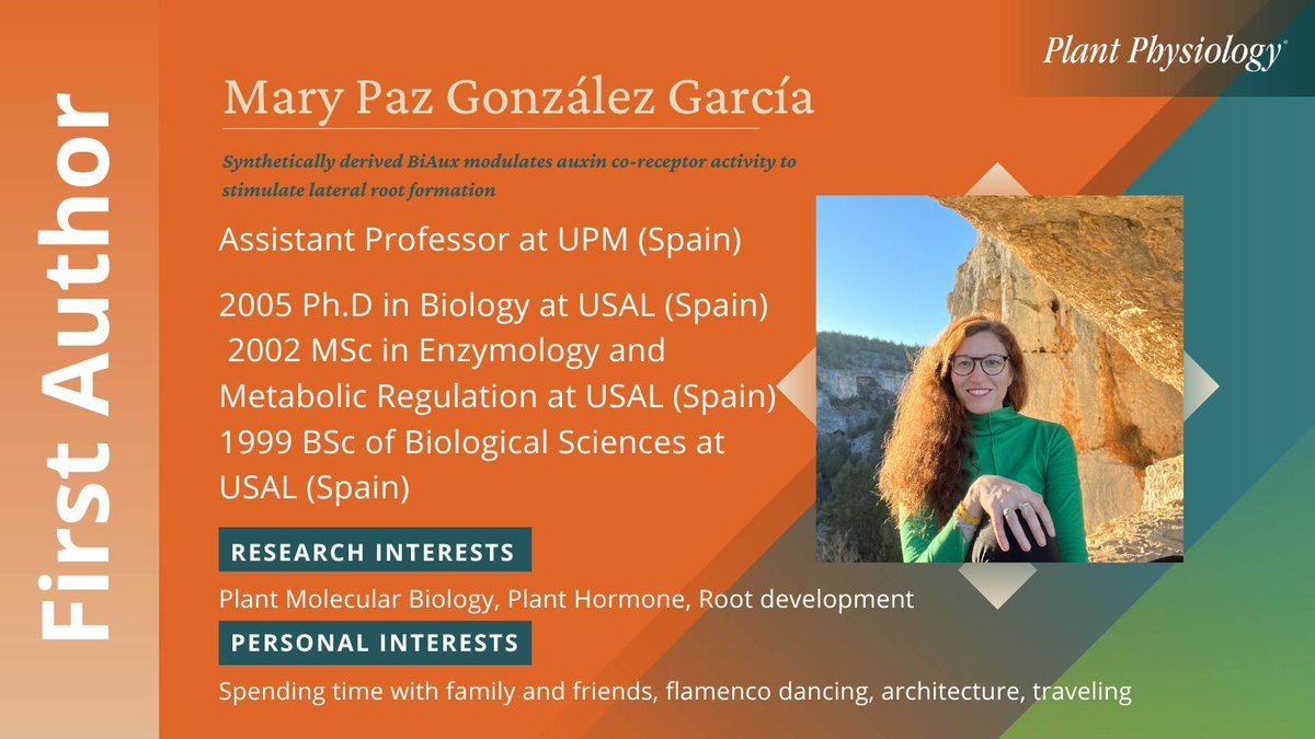 García’s love for plant science was nurtured by her grandmother, who instilled in her a deep appreciation for the intricacies of the plant world #WeAreASPB buff.ly/4ajB8KV