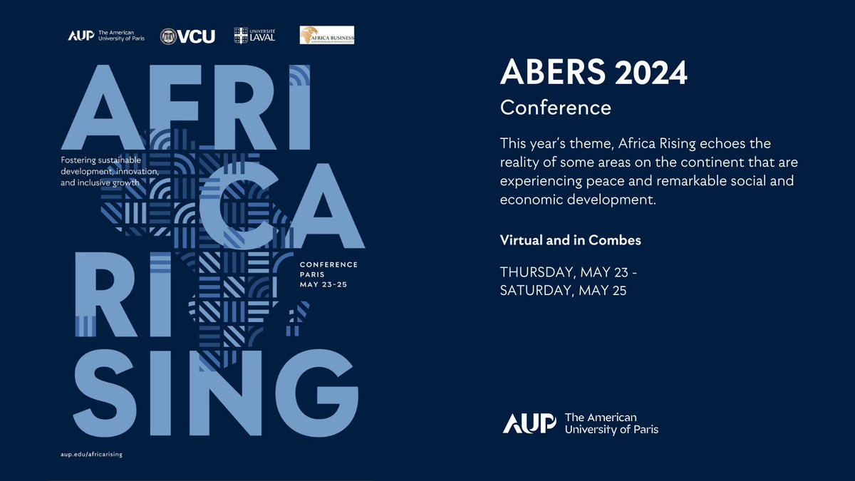 Join us online or in person tomorrow for the 13th Annual Africa Business Conference on the theme of 'Africa Rising.' Find more details including the program of events at loom.ly/ipcXlUY
