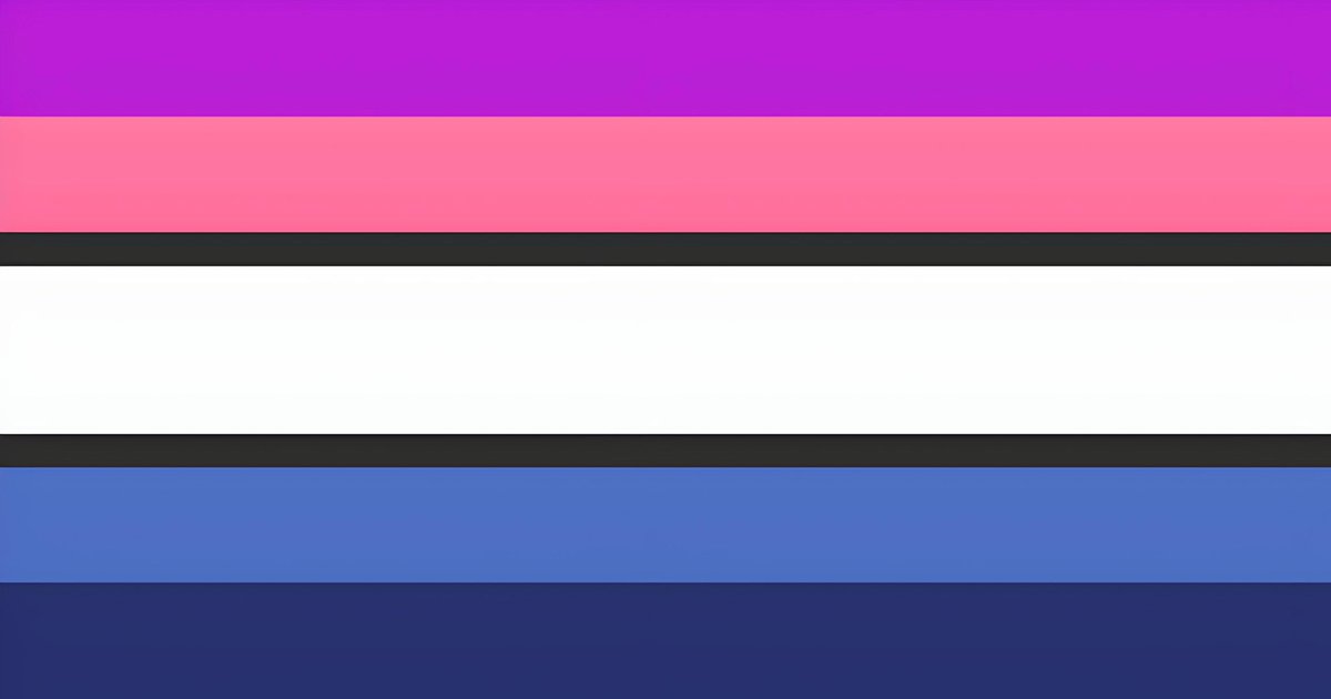 AUTISTIC GENDERFLUID

a flag for genderfluid folks who are also autistic 

#flagtwt